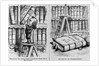 This little boy would persist in handling books above his capacity by Anonymous