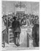 Securing Certificates of Naturalization in the clerk's office, City Hall by Anonymous