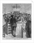 Securing Certificates of Naturalization in the clerk's office, City Hall by Anonymous