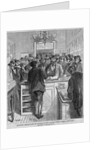 Securing Certificates of Naturalization in the clerk's office, City Hall by Anonymous