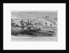 Attack of indians on a "Bull-Train" near sheridan, Kansas by James Kidd
