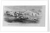 Attack of indians on a "Bull-Train" near sheridan, Kansas by James Kidd