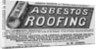 Advertisment for asbestos roofing by Anonymous