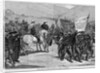 Page with text and diagram. Santa Cruz or Castelar - review of carlist volunteers by Anonymous