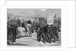 Page with text and diagram. Santa Cruz or Castelar - review of carlist volunteers by Anonymous
