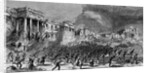 The destruction of San Salvador by an earthquake by Anonymous