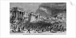 The destruction of San Salvador by an earthquake by Anonymous