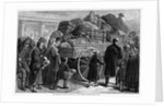 The emigrant wagon - on the way to the railway station by Anonymous
