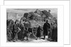 The emigrant wagon - on the way to the railway station by Anonymous