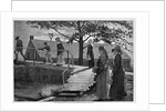 The Morning Bell Wood Engraving by Winslow Homer