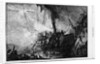 The Burning of the Spanish Frigate "San Pedro Alcantara," in 1815, off the Coast of Venezuela by Anonymous