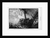 The Burning of the Spanish Frigate "San Pedro Alcantara," in 1815, off the Coast of Venezuela by Anonymous