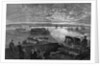 View from Fort Hamilton, New York Harbor - The Sunset Gun by Anonymous