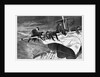 Winter at Sea - Taking in Sail off the Coast by Anonymous