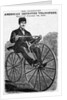 The Celebrated American Improved Velocipede Illustration by Anonymous