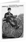 The Celebrated American Improved Velocipede Illustration by Anonymous
