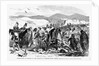 Distribution of Rations to the Indians at Medicine Bluff Creek by Anonymous