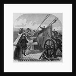 The Breaking of the Atlantic Telegraph Cable on Board the "Great Eastern," August 2, 1865 by Anonymous