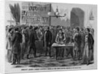 President Andrew Johnson Pardoning Rebels at the White House by Anonymous