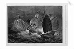 Chinese Pirates Attacking a Trader by Julian Oliver Davidson