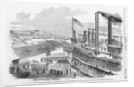 Embarkation of General M'Clernand's Brigade at Cairo-The Advance of the Great Mississippi Expedition by Anonymous