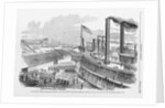Embarkation of General M'Clernand's Brigade at Cairo-The Advance of the Great Mississippi Expedition by Anonymous