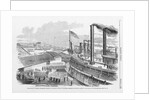 Embarkation of General M'Clernand's Brigade at Cairo-The Advance of the Great Mississippi Expedition by Anonymous