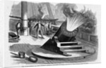 The Bombardment of Port Hudson-A Mortar Schooner at Work by Anonymous