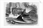 The Bombardment of Port Hudson-A Mortar Schooner at Work by Anonymous