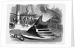 The Bombardment of Port Hudson-A Mortar Schooner at Work by Anonymous