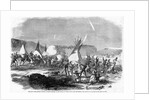 The Sioux War-Cavalry Charge of Sully's Brigade at the Battle of White Stone Hill, September 3, 1863 by Anonymous