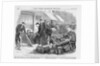 Newspaper Illustration Depicting New York City: The Board of Health at Work Clearing Out Filthy Cellars of Tenement Houses in Cherry Street by Anonymous