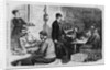 The Smuggling Trade - A Night Scene in a Smugglers' Headquarters, Near Calais, Maine-Assorting the "Swag" by Anonymous