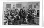 New York City - A Scene in Bellevue Hospital - Ladies Visiting the Sick by Anonymous