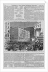 The Great Financial Panic - Intersection of Nassau and Broad Streets with Wall Street - View of the Sub-Treasury, Jay Cooke & Co.'s Bank, And the Wester by Anonymous
