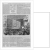The Great Financial Panic - Intersection of Nassau and Broad Streets with Wall Street - View of the Sub-Treasury, Jay Cooke & Co.'s Bank, And the Wester by Anonymous