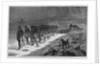 The Last Arctic Expedition - Burial of Captain Hall by the Crew of the Polaris Illustration by Anonymous