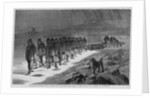 The Last Arctic Expedition - Burial of Captain Hall by the Crew of the Polaris Illustration by Anonymous