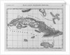 Map of Cuba by Anonymous