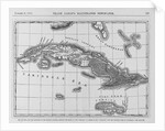 Map of Cuba by Anonymous