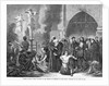 Robert Fleury's great picture of the buring of heretics by the Roman Catholics at an Auto Da Fe by Anonymous