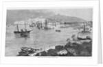 View of the city and port of Gaeta, Italy by Anonymous