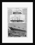 The New Iron-Plated War-Ship "La Gloire" As She Will Be by Anonymous