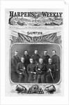 Major Anderson's Command at Fort Sumter Magazine Illustration Published in Harper's Weekly by Anonymous