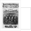 Major Anderson's Command at Fort Sumter Magazine Illustration Published in Harper's Weekly by Anonymous