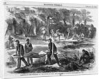 Carrying in the Wounded at the Battle of Bull Run by Anonymous