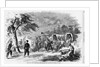 Camp Life in the Confederate Army - Mississippians Practicing with the Bowie Knife by Anonymous