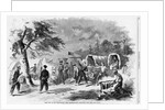 Camp Life in the Confederate Army - Mississippians Practicing with the Bowie Knife by Anonymous