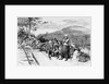 Immigrants waiting to be destributed in the coal regions of Pennsylvania from nature by W.A. Rogers