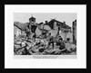 Searching the ruins at Diano-Marina on the coast of Italy. The earthquake along the Riviera by Anonymous
